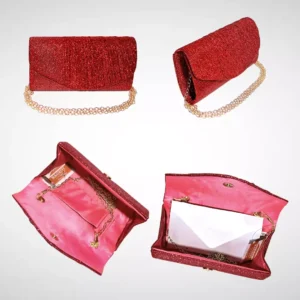 Geanta plic pentru ocazii si petreceri, rosu, sclipici, 20 x 10 cm, Magrot 20428 6 Geanta plic pentru ocazii si petreceri, rosu, sclipici, 20 x 10 cm, Magrot 20428