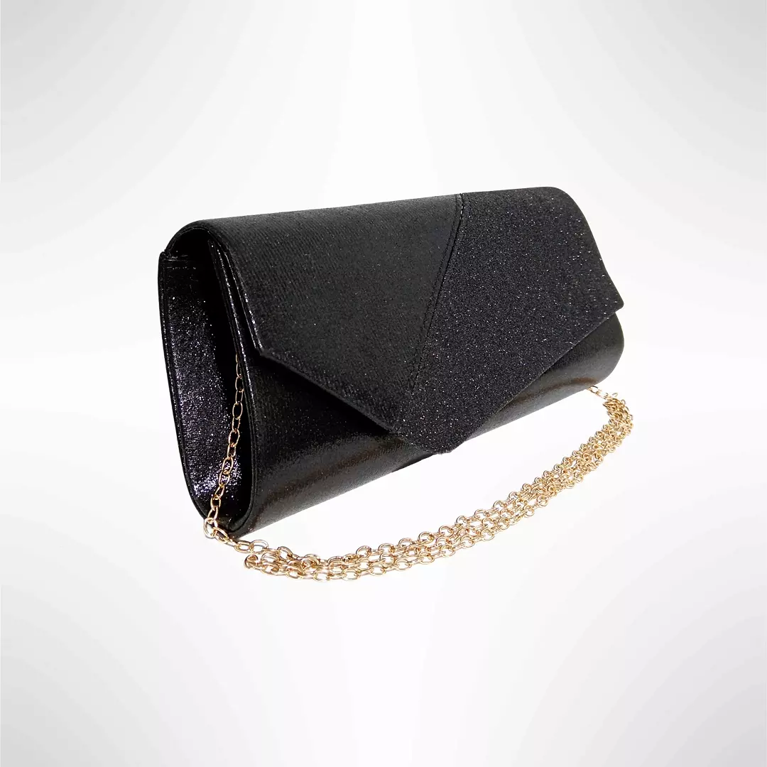 Geanta plic de seara pentru ocazii si petreceri, negru sidefat, 26 x 12 cm, Magrot 24007 2 Geanta plic seara pentru ocazii si petreceri, negru sidefat, 26 x 12 cm, Magrot 24007